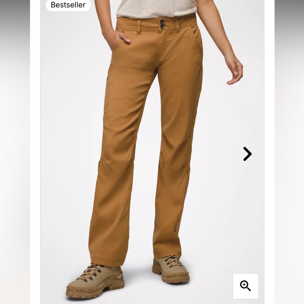 prAna Women's Big Halle Pant, tan-Legacy, 6 Tall